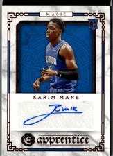 Karim Mane 2020-21 Panini Chronicles Apprentice Signatures Rookie Auto Magic RC