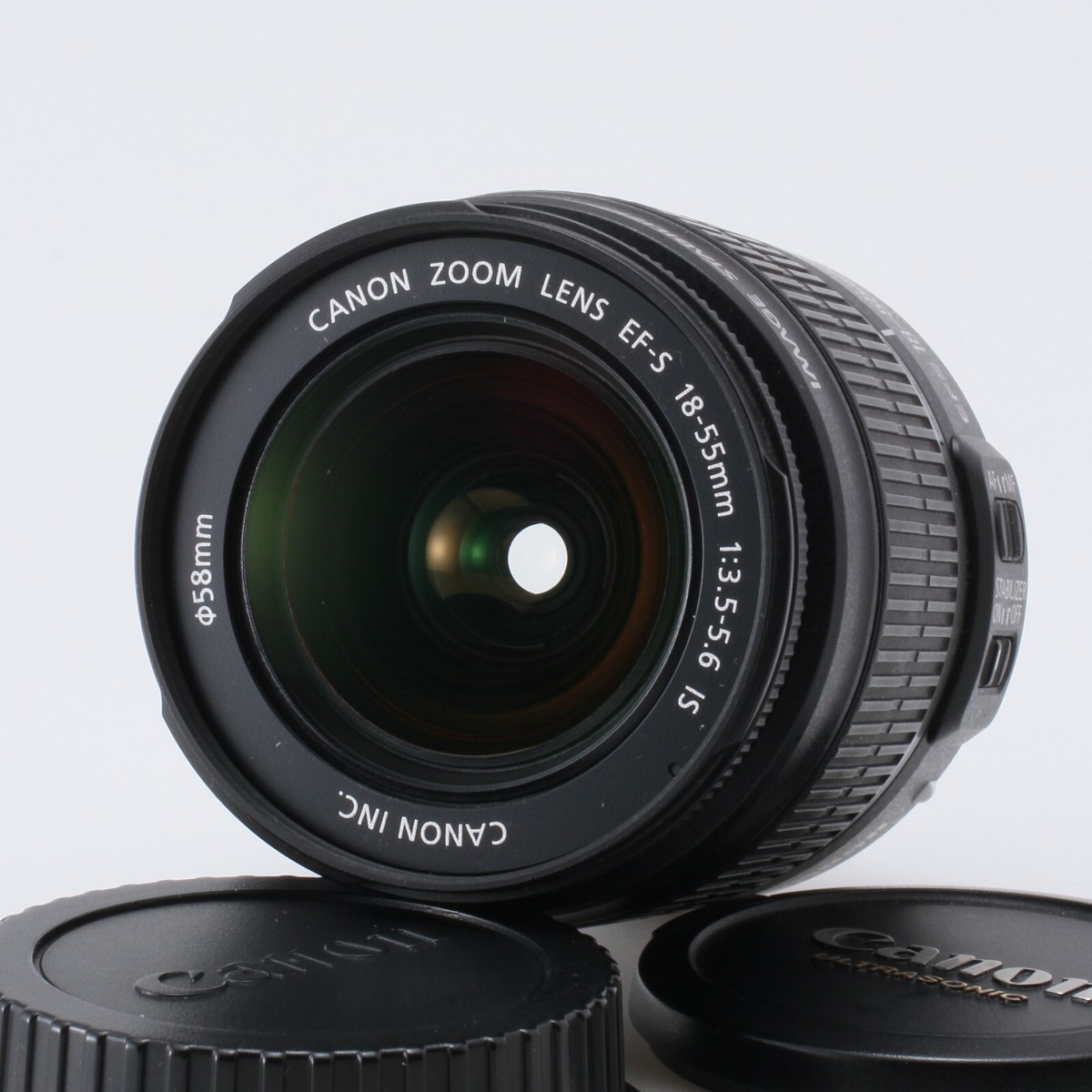 MINT】Canon EF-S 18-55mm F/4-5.6 IS Zoom Lens From JAPAN