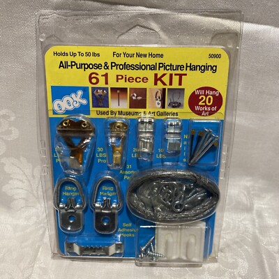 Impex Systems #50900 61PC Pic Hang Kit Assorted,No 50900