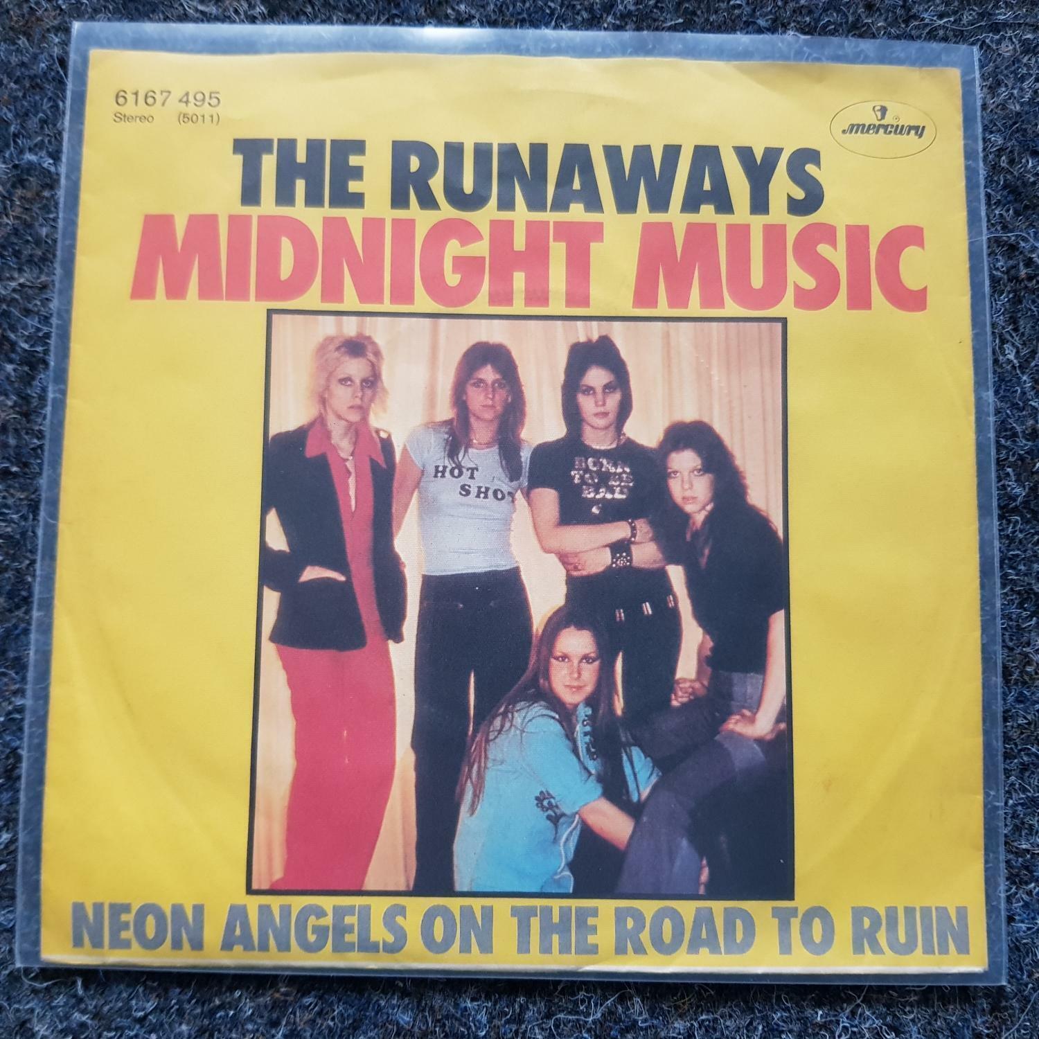 7"" Single Vinyl The Runaways/ Joan Jett/ Lita Ford - Midnight music GERMANY