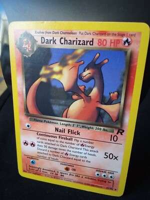 Dark Charizard non holo Near Mint Team Rocket 21/82 WOTC | eBay UK