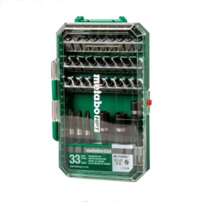 Metabo HPT 33-Piece Impact Driver Bit Set
