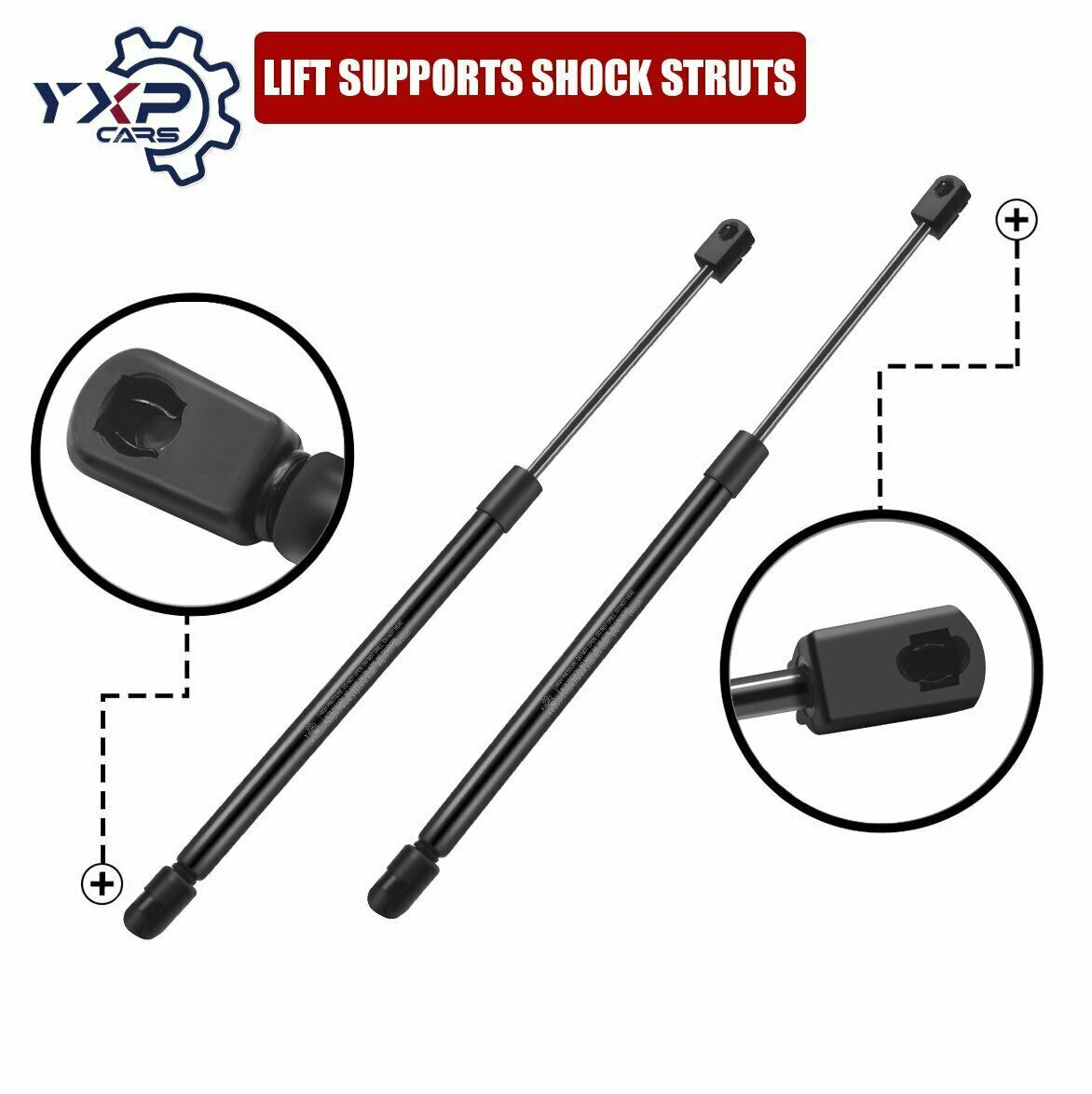 ECCPP Lift Support Hood Replacement Struts Gas Springs Fit For Chevrolet Camaro 1993 1997 Set Of 2 - View #4