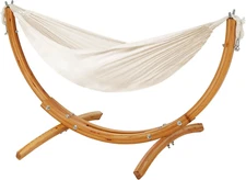 Wooden Hammock with Stand for Kids 3-5 Years, Premium Solid Wood Kids Hammock Ch