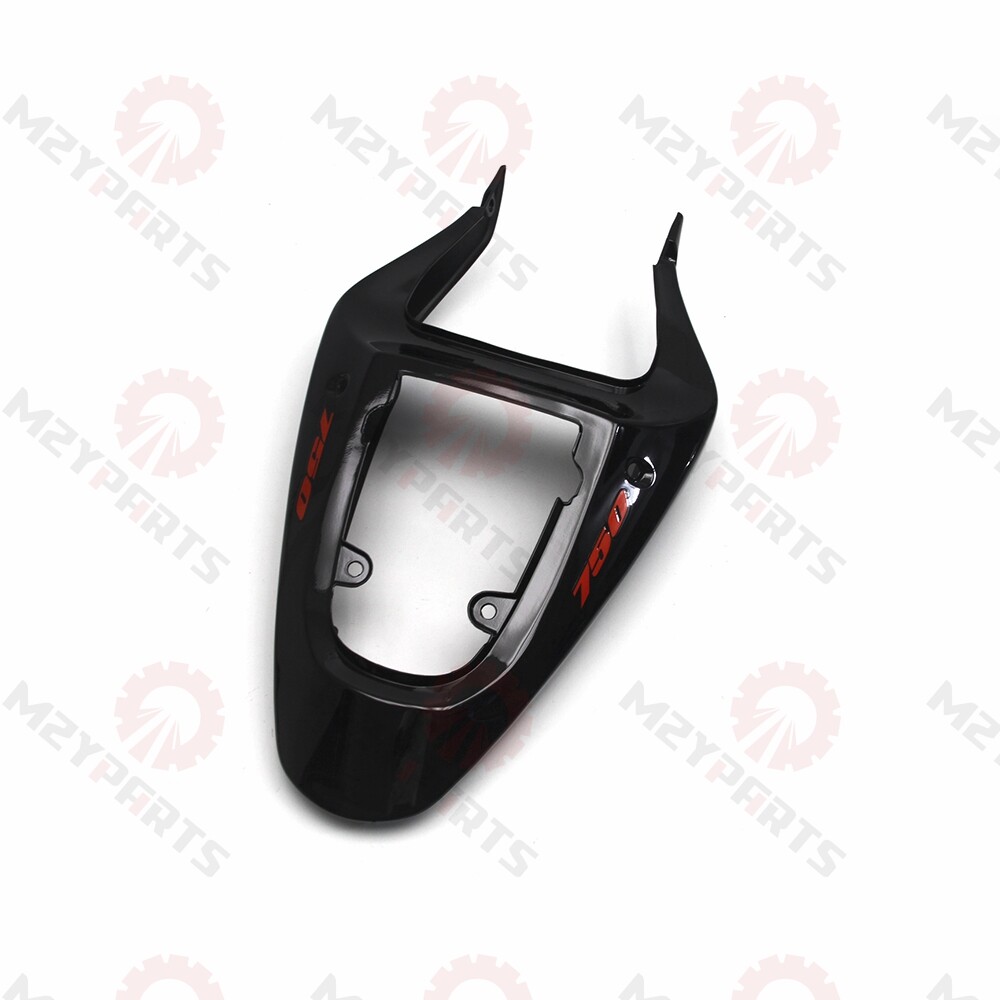 Glossy Black Fairing Kit For Suzuki GSXR600/750 GSXR750 2001-2003 ABS Bodywork image