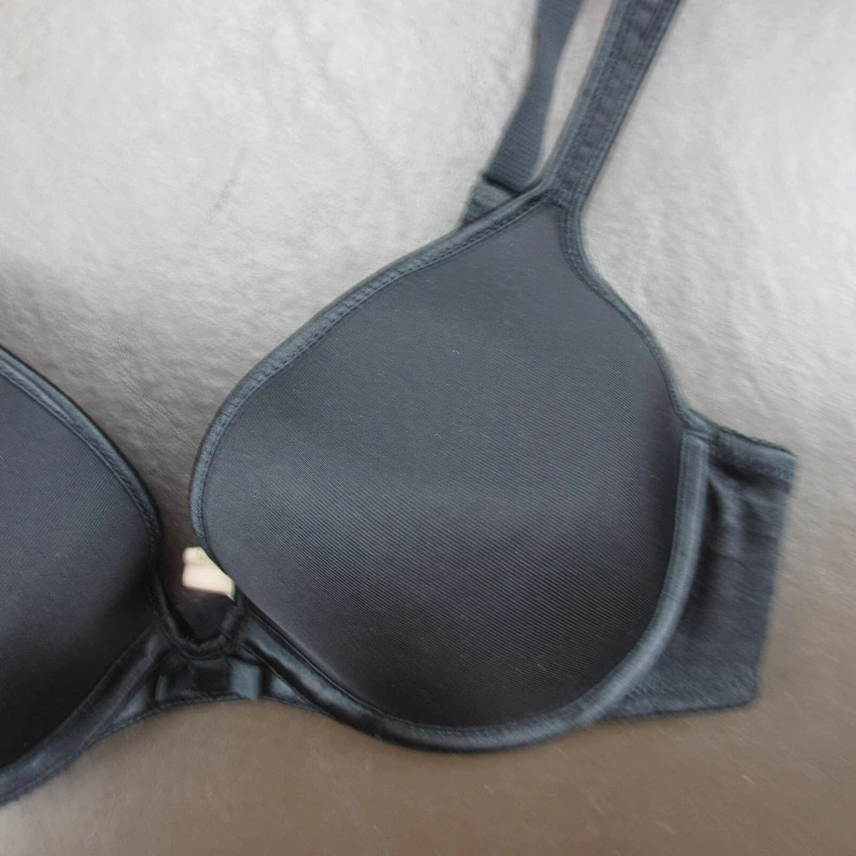 Sujetador Bali Talla 36B Negro Acolchado Con Aros Cierre Ajustable Espalda Foto 4 de 4