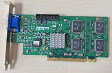 DELL DIAMOND FIRE 1K PRO AGP ATX 8 T3 VGA CARD 0006305C 6305C 23130029-402