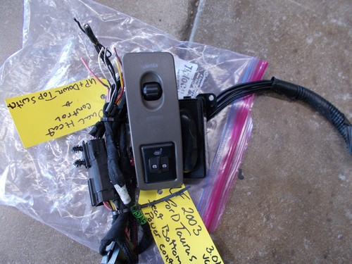 2000,01,02,03,04,05,06 TAURUS LF LEFT FRONT HEATED SEAT POWER SWITCHES S-22 - Picture 2 of 2