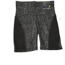 Xersion High Rise Bike Short Black Dot Size S New Msrp $34.00