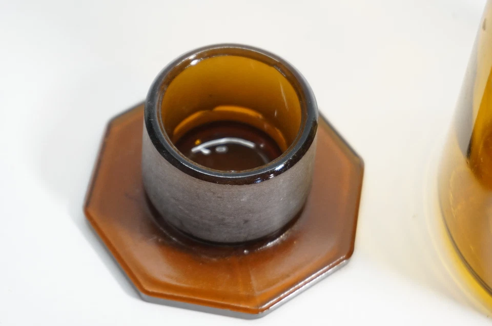 Laborkonvolut #30 Steilbrustflaschen Braunglas Apothekerflaschen Petrischale - Bild 3 von 4