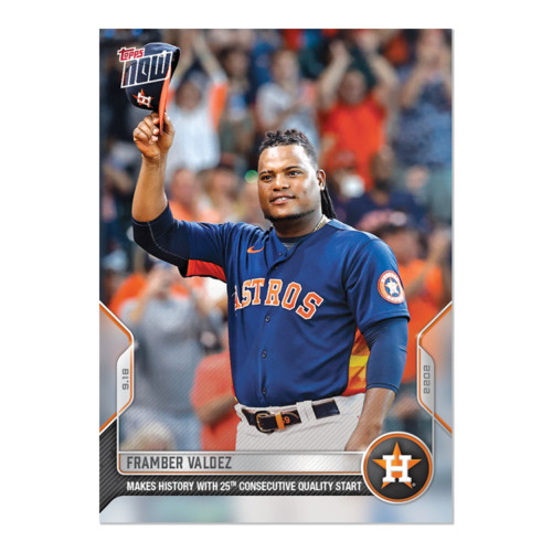 2022 Topps Now 922 Framber Valdez
