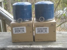 Engine Oil Filters for  Hyundai Kia QTY OF 2 GENUINE