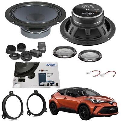 Kit 4 Frontlautsprecher Audison APK 165 für Toyota C-HR 2016-2023