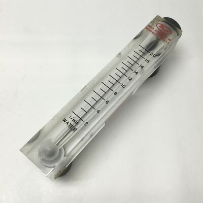 Dwyer VFC-151 Visi-Float Water Flowmeter 2-20L/min LPM H2O, 1'' NPT Ports