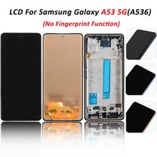 LCD Screen For Samsung Galaxy A53 5G SM-A536U B Display Replacement Touch  Frame