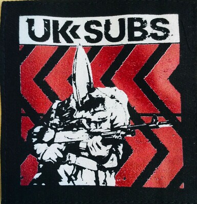 UK SUBS Warhead (274) patches punk rockers