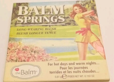 theBalm BALM SPRINGS Long-Wearing Blush For hot days and warm nights 5,61g *neu*