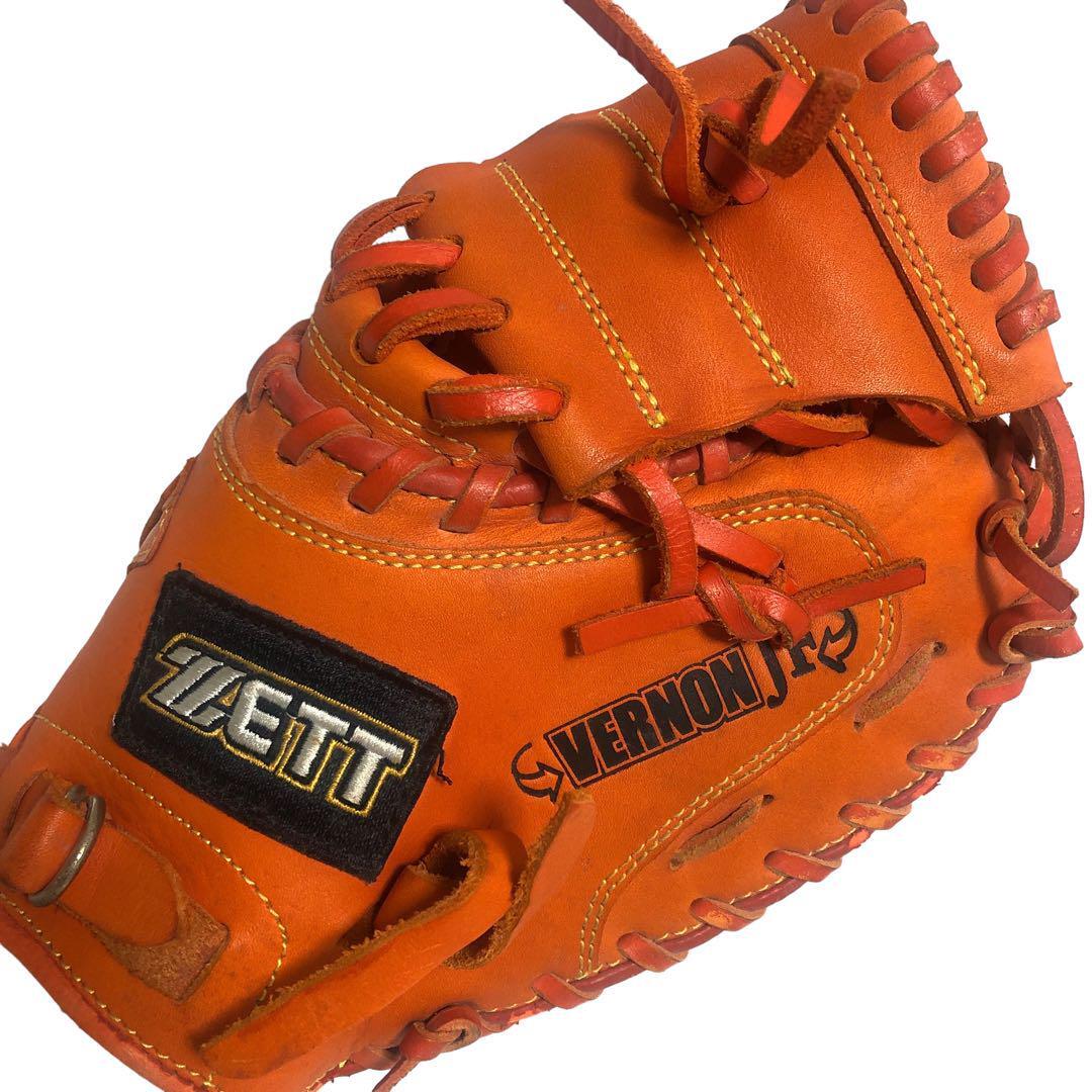 ZETT Baseball Glove ZETT Youth Baseball Catcher's Mitt VERNON BJCA