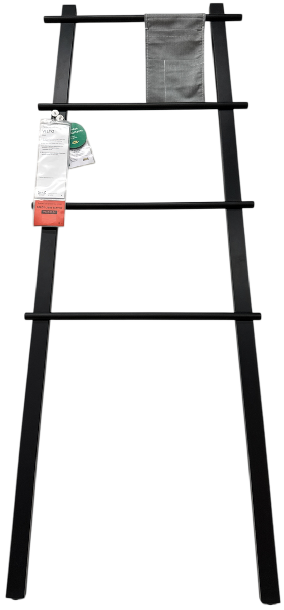New IKEA VILTO Black Towel Stand 003.587.54 | eBay