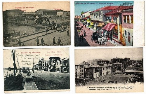 GRECIA, SALONICA, SALONIQUE 37 postales antiguas en su mayoría anteriores a 1940 (L5549) - Imagen 2 de 10