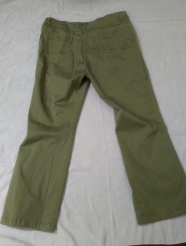 Elite Jeans Womens Size 23/24 Green Pants Stretchy Inseam 31" Cotton Blend - Imagen 6 de 12