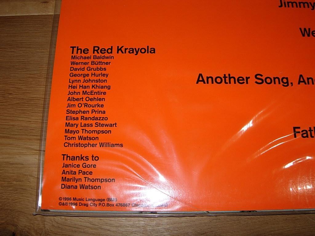The Red Krayola Hazel Vinyl Analog Record | eBay