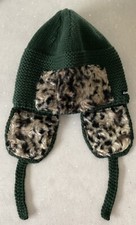 EISTAR AUSTRIA Ladies Merino Mix Knitted Green Hat Brand New