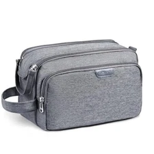 Travel Toiletry Bag for Men - Water Resistant Mens Toiletry Travel Bag Dopp 