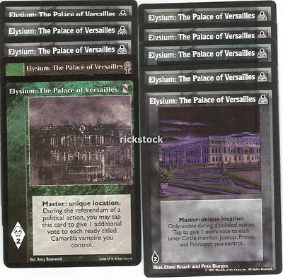 Elysium: The Palace of Versailles x10 KoT CE DS VTES Jyhad