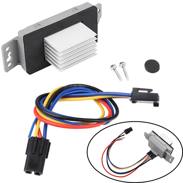 Blower Motor Resistor Speed Control Module Kit For 1581773 89018778