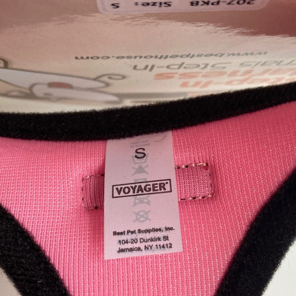 Dog Harness Step-In Voyager All Weather Mesh Pink Small Chest 14.5-17 Barbiecore