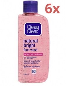 clean and clear gentle face wash