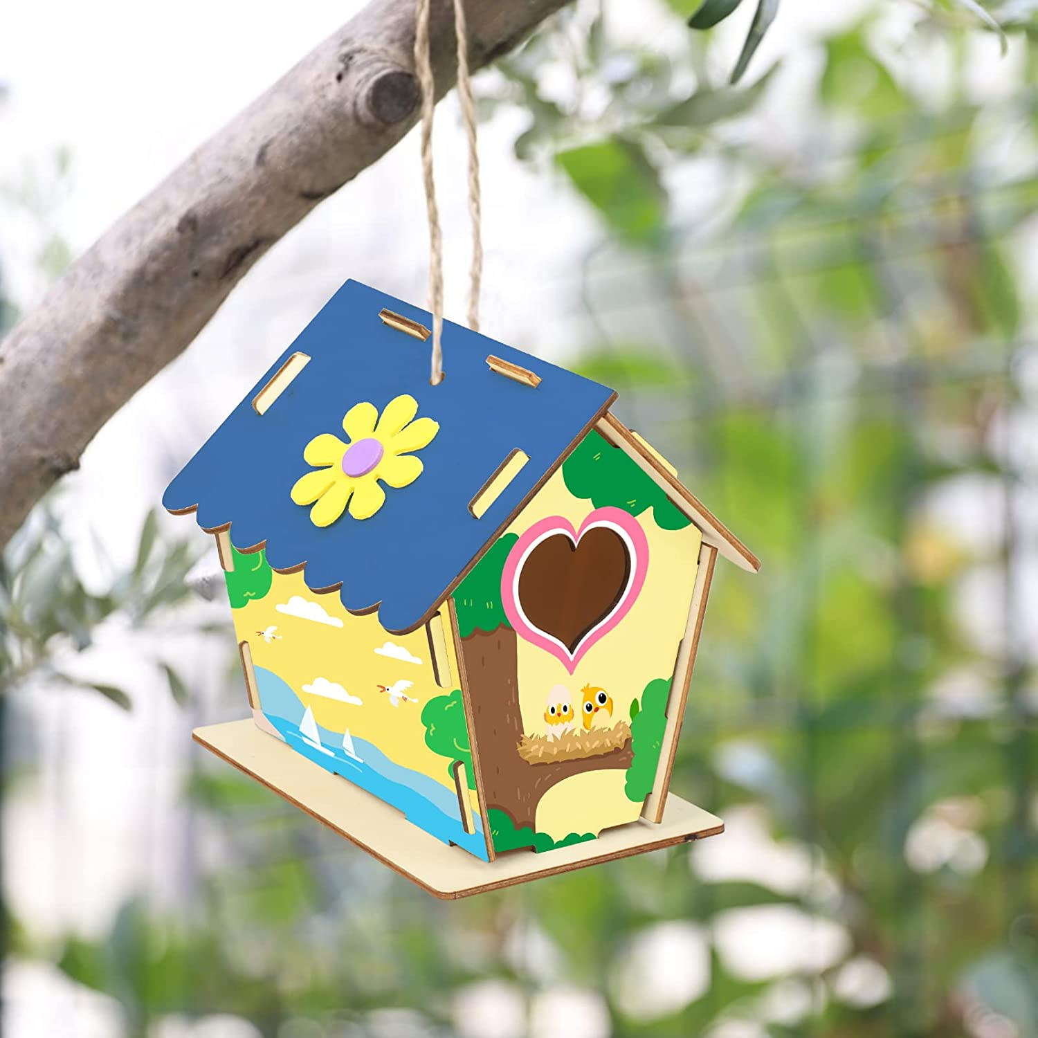 43+ Vogelhaus Bausatz Kinder, Minisoiso 4 stück vogelhaus bausatz