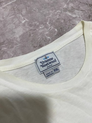 T-shirt oversize Basic Vivienne Westwood made in Portugal bianca taglia XL - Foto 9 di 18