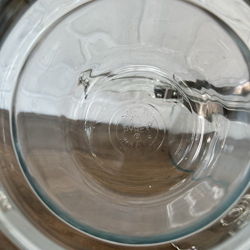 Vintage 3 Piece Set Pyrex Glass Flameware Double Boiler #6283 1 1/2 Qt Clear - Picture 8 of 20