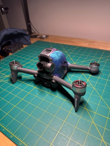 DJI FPV Drone Only - For Parts / Not Working - Crashed - Sensor IMU Errors