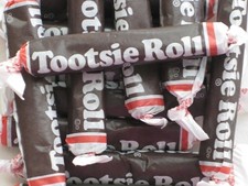 Tootsie Roll Rolls Long Chocolate Chews Two Pound Candy  32oz