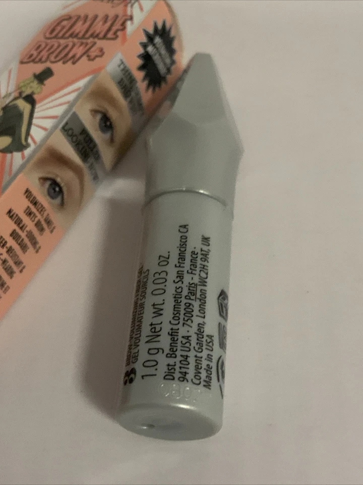 BENEFIT Gimme Brow + Volumizing Eyebrow Gel Mini Duo Gel 1g Shade 3 - Image 4 of 4