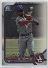 2022 Bowman Chrome Prospects Refractor 38/499 Eddys Leonard #BCP-229 0o3x