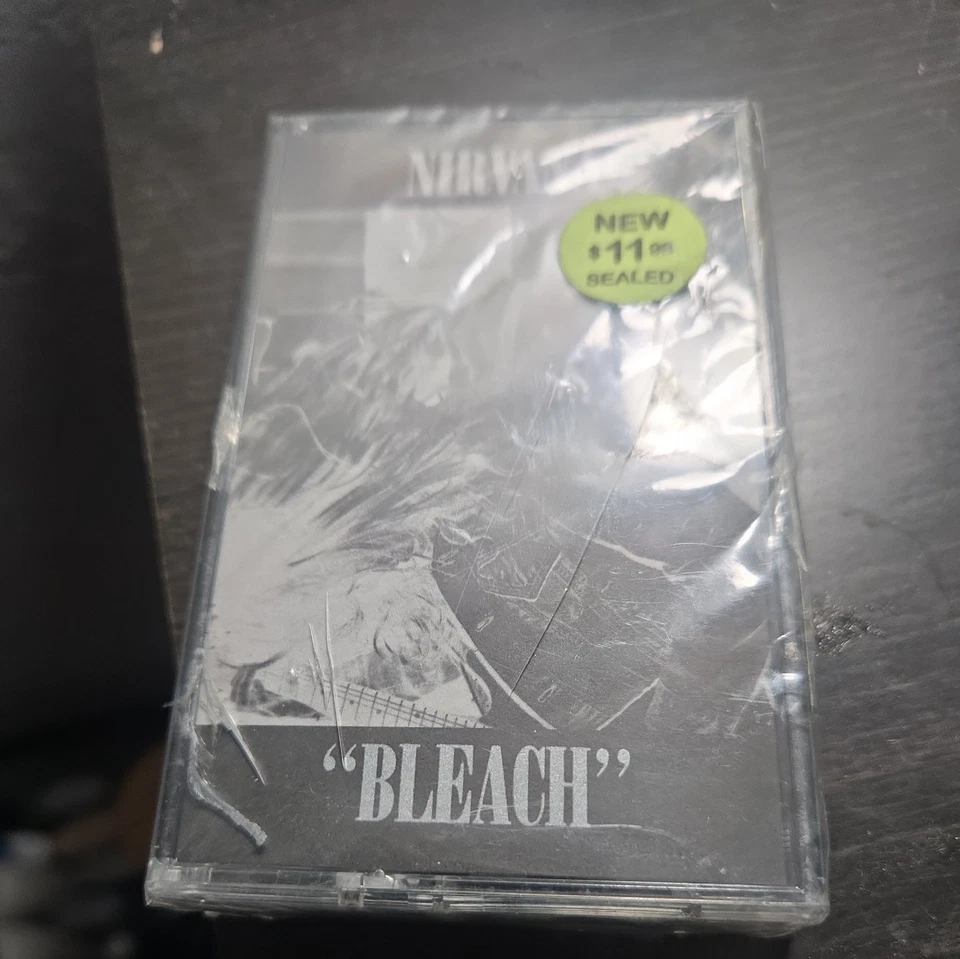 Nirvana BLEACH cassette tape 1989 Sub Pop SP34A - Image 2 of 4