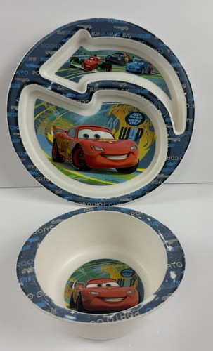 The First Years Disney/Pixar Cars Dinnerware Set - Toddler Plate & Bowl 2011