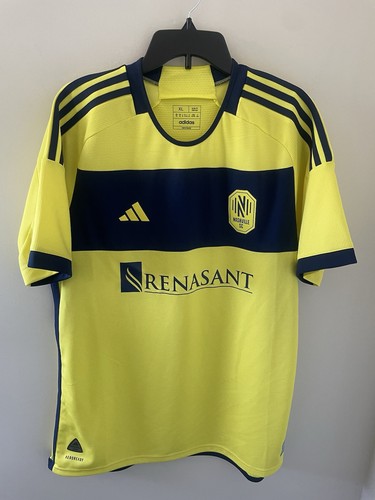Adidas MLS Nashville SC 2024/25 Home Authentic Jersey Size XL Soccer Sportswear