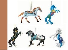 PAINTED PONIES - 2025 Collector's Set of Ornaments - Free Shipping USA.