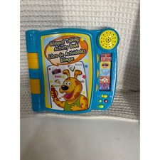 Educational Unisex Bilingual Talking Activity Book OS Blue Yellow