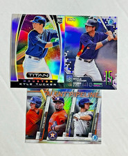 KYLE TUCKER LOT OF 3 2019 Panini Titan HOLO PRIZM RC + Top REF RC + Pipeline RC!