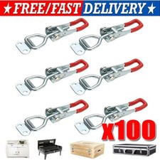 Steel Toggle Latch Catch Adjustable Lock Clamp Anti-rust Clip For Box Case lot