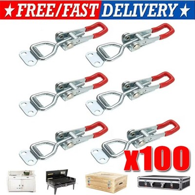Steel Toggle Latch Catch Adjustable Lock Clamp Anti-rust Clip For Box Case lot
