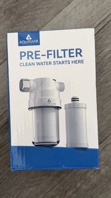 AQUPUVIR Pre-filter Water Filtration For Aqua Optima Evolve White 95x75x151mm