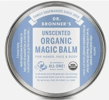 Dr. Bronner’s Organic Magic Balm Baby Unscented 2 oz – New