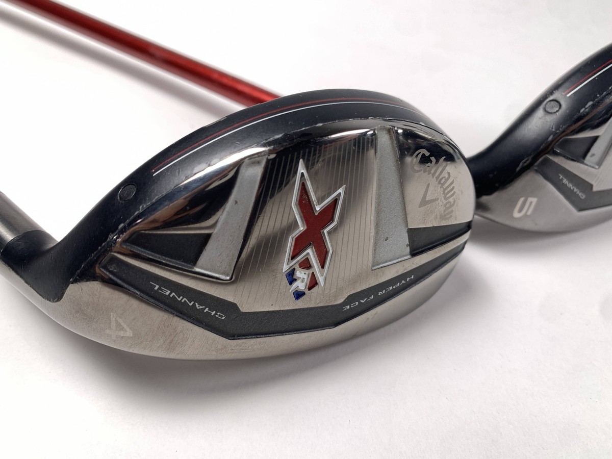 Callaway XR 2023 Hybrid Iron Set 4H-5H 6-PW+GW+SW XR 70g Regular